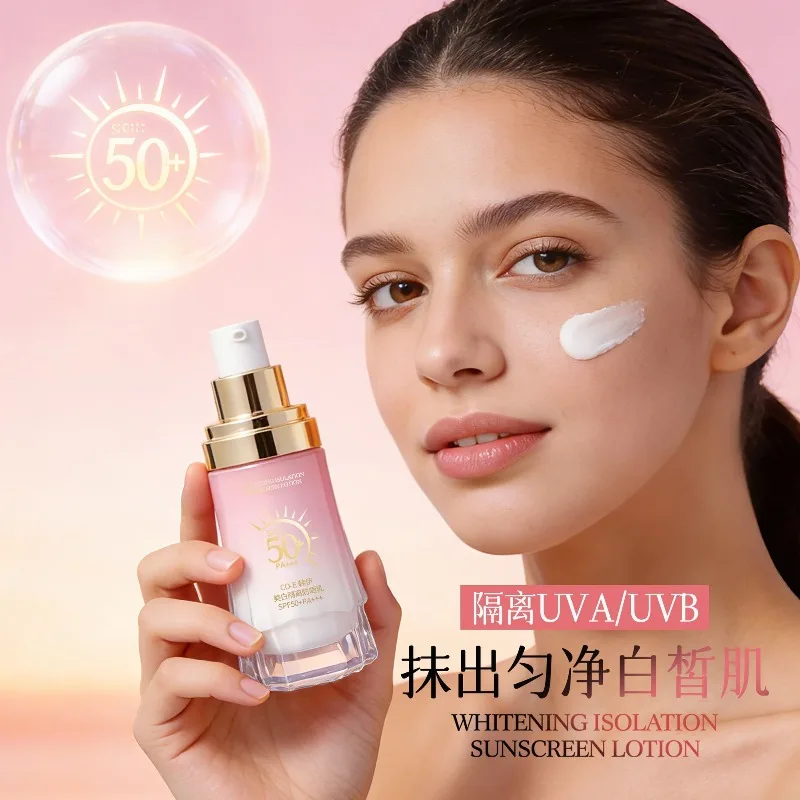 creme-solaire-eclaircissante-spf-50-pa---lotion-solaire-hydratante-resistante-a-l'eau-protection-uv-legere-et-non-grasse