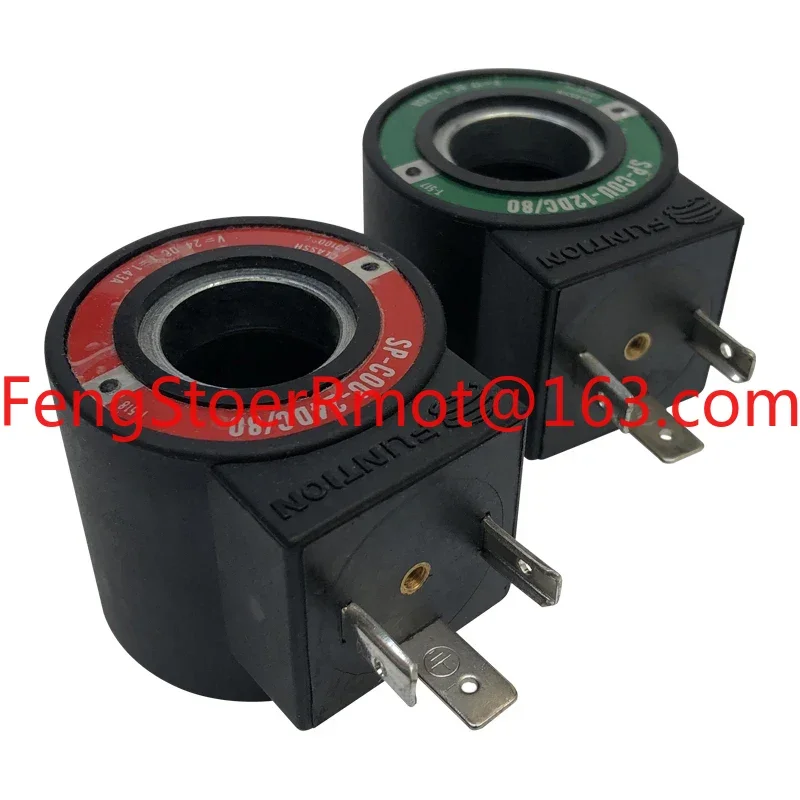 Solenoid valve coils SP-COU-24DC/80 SP-COU-12DC/80 inner diameter 18 mm height 39 mm SP-COI-230/50/60/80 SP-COI-110/50/60/80