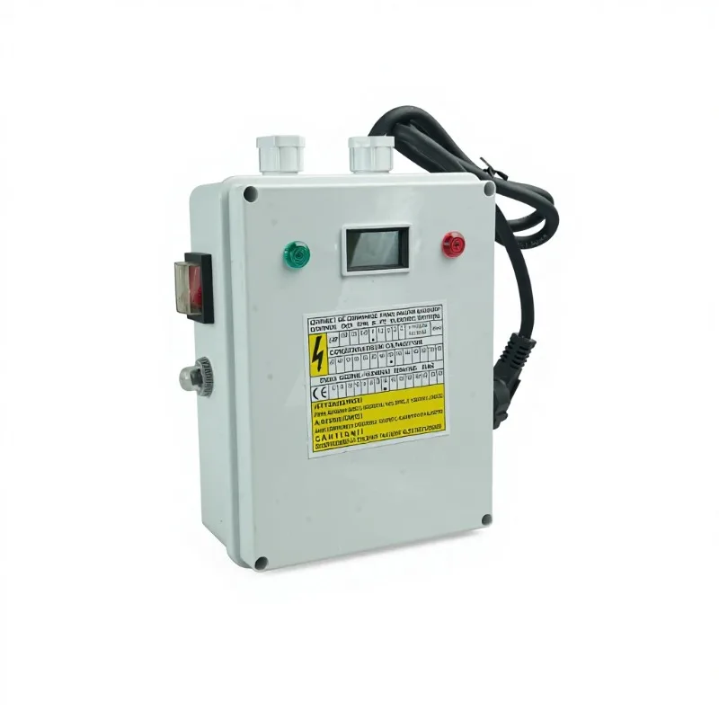 0.5 horsepower water pump control box, submersible pump overcurrent protection, single-phase electrical control panel