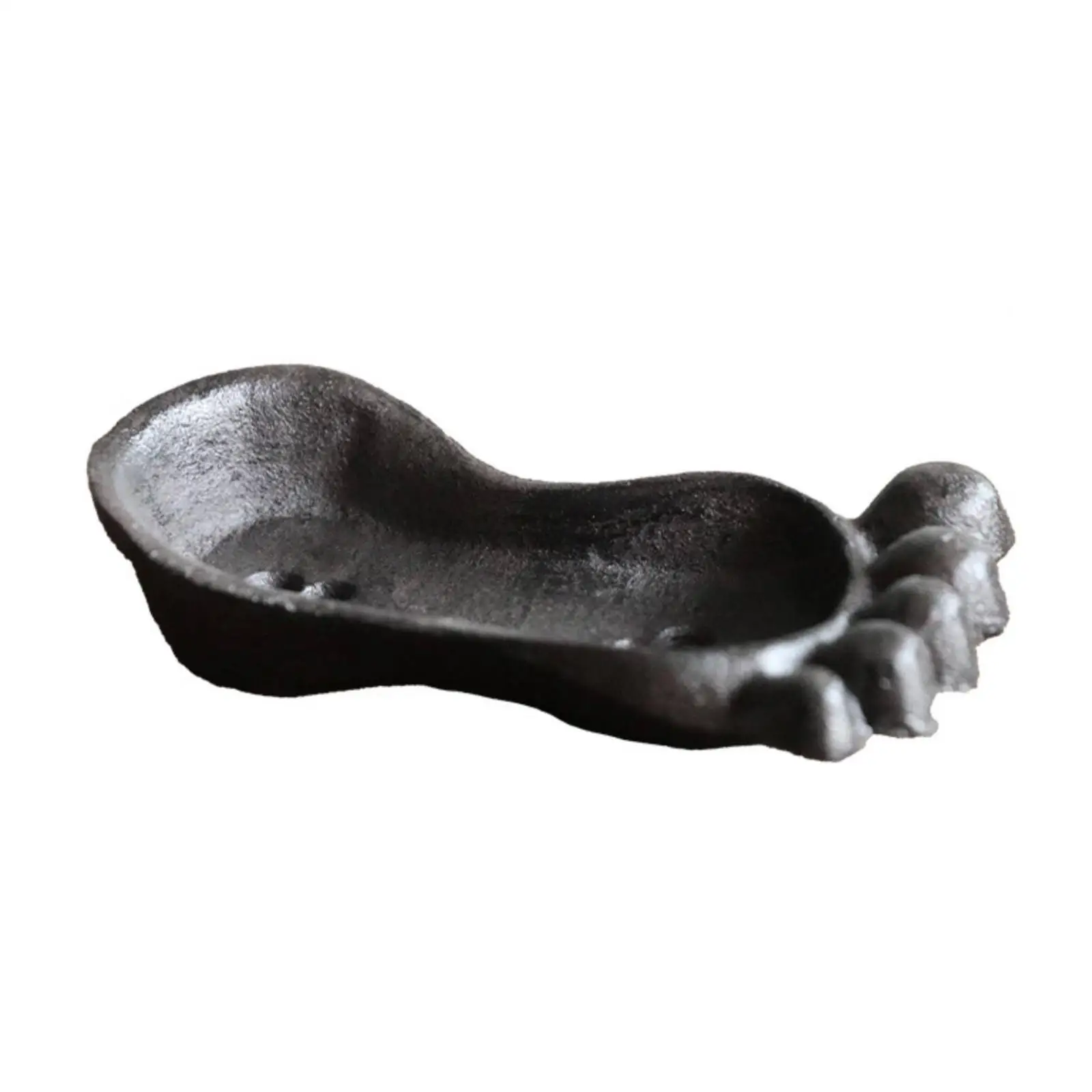 Retro Metal Soap Dish with Built in Drain and Raised Base for Shower Bathtub Shelf Countertop Use