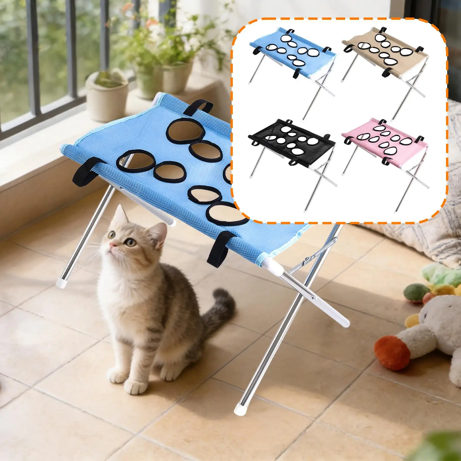 Pet Pet Grooming Hammock Foldable Dog Grooming Table Hammock Helper Hanging Harness Cat Bathing Bed Frame for Picking Ears Home - Aliexpress Deal