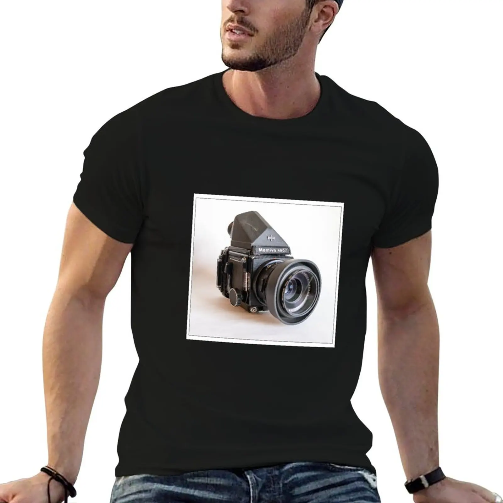 

Japan Made Mamiya RB67 Medium Format Camera T-Shirt essential t shirt man graphic t shirt T-Shirt