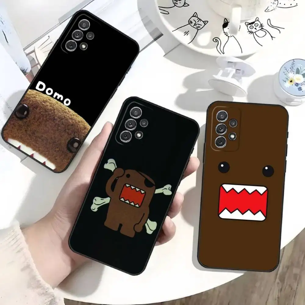 

D-Domo kun Phone Case For Samsung S25,S24,S21,S22,S23,S30,Ultra,S20,Plus,Fe,Lite,Note,10 Black Soft Shell