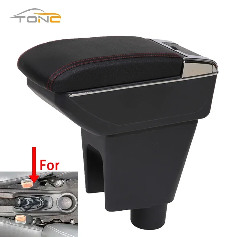 

For Chevrolet Spark 3 Armrest Box For Chevrolet Spark III Aveo T200 Console Storage Box Decoration Car Accessories Interior Part
