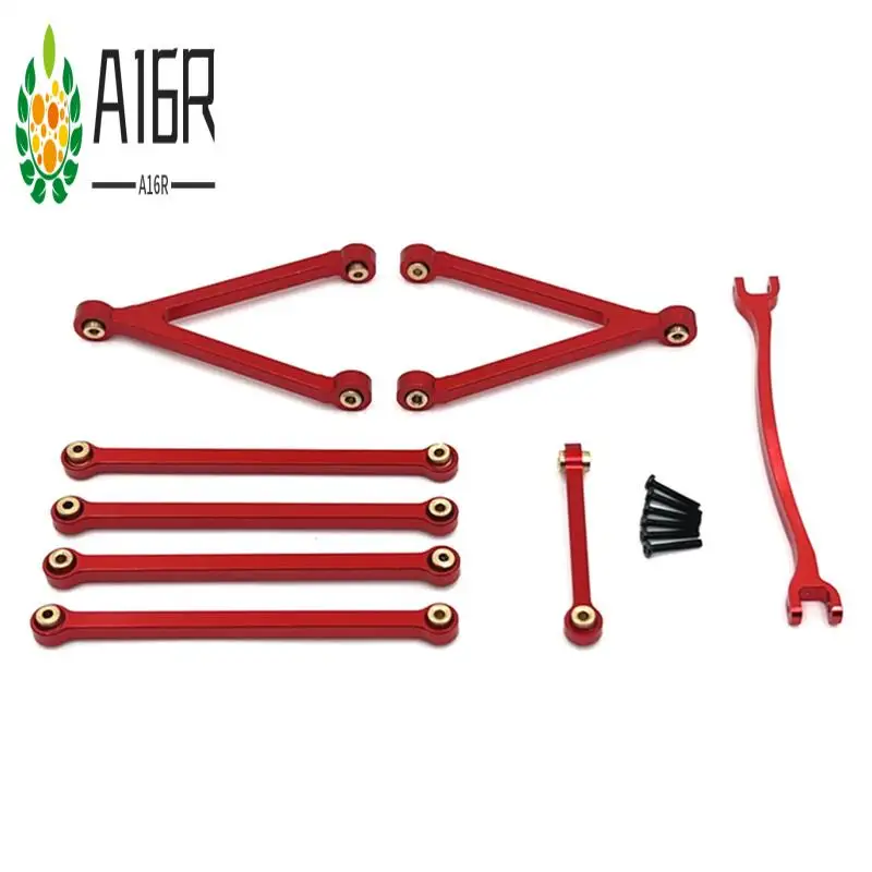 

A16R-RC Car Upgrade Toy Car Pull Rod Kit For FMS 1/24 FCX24M Camel Cup D90 D110 RC Car Upgrade Parts
