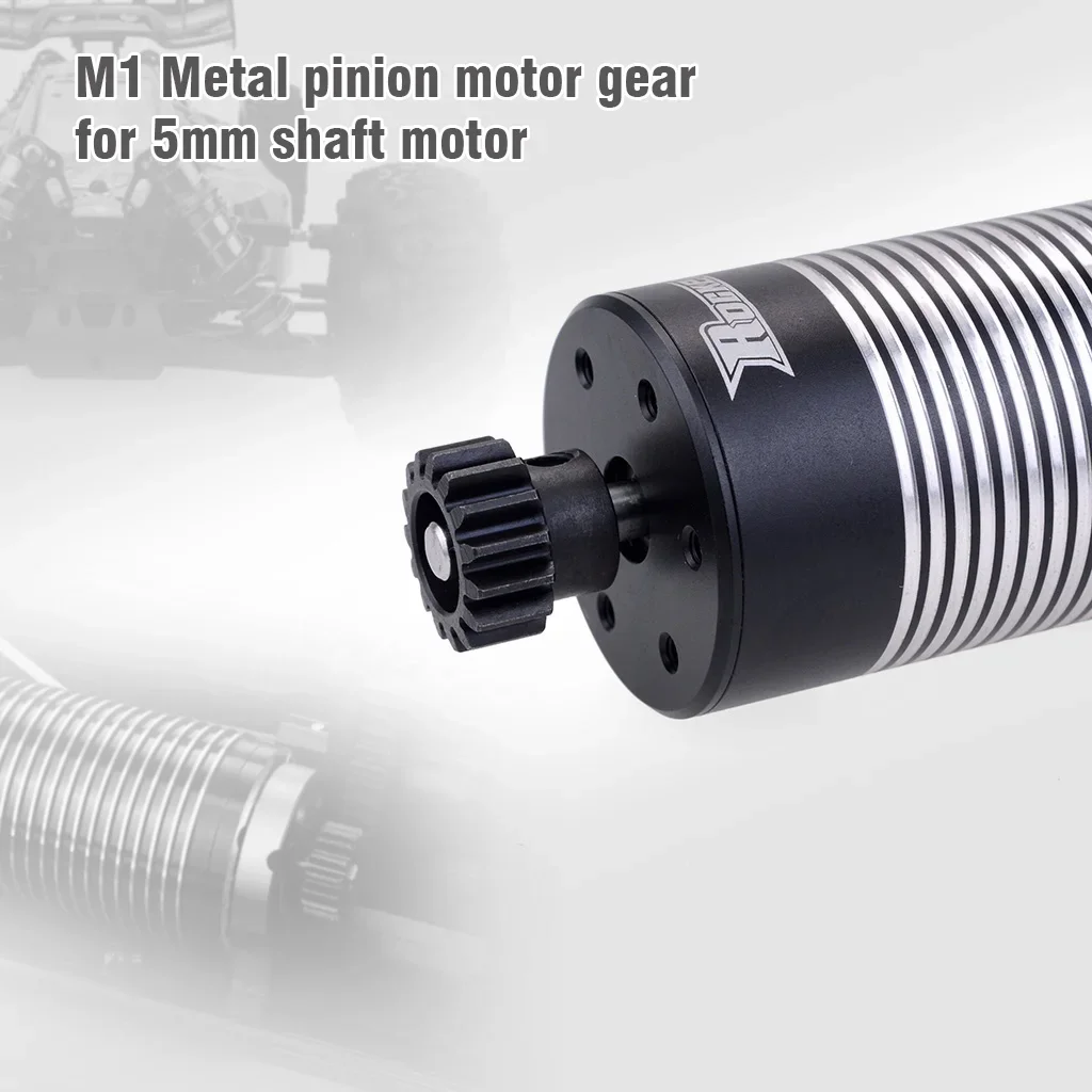 2PCS M1 5mm 11t 12t 13t 14t 15t 16t 17t 18t 19t 20t 21t 22t 23t 24t 25t 26t 27t 28t 29t 30t Pinion Motor Gear for 1/8 RC Car