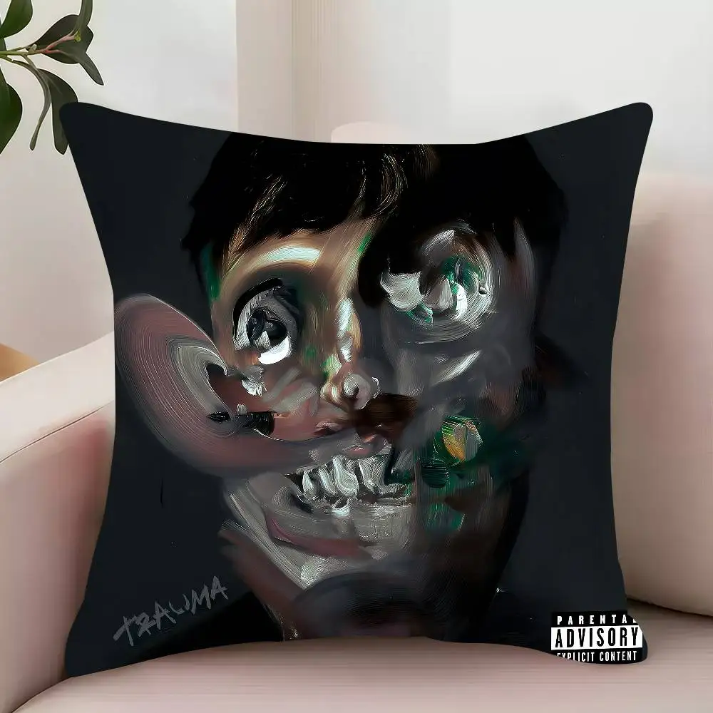 T-Tony Boy TRAUMA  Pillow Case Decor Protective Covers Comfortable soft for Sofa Living Room Home office
