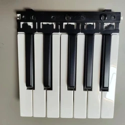 For Yamaha MM6 GX76 White black Keys Keyboard Parts