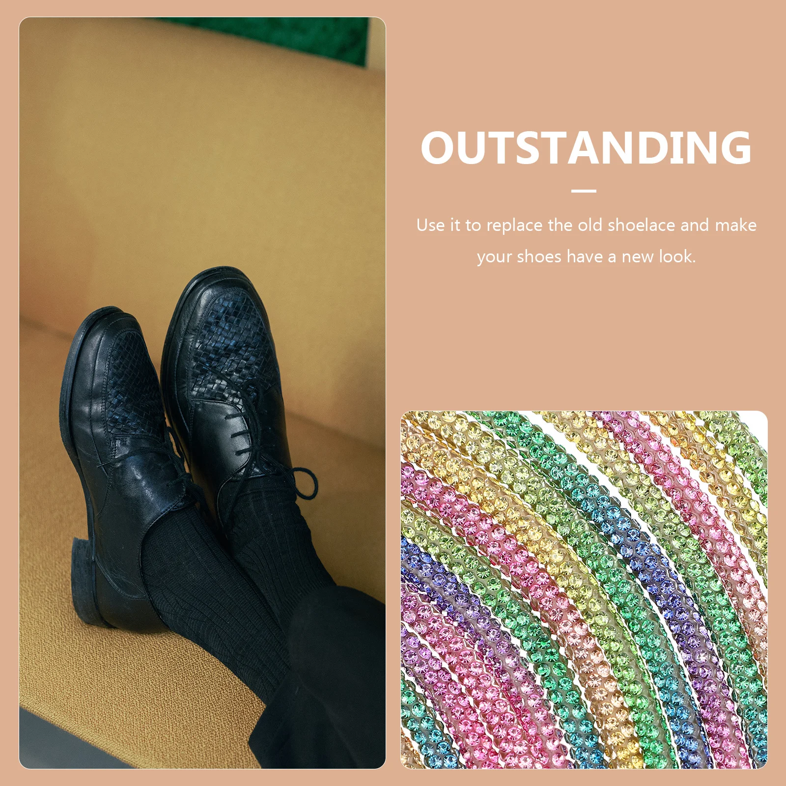 زوجان من أربطة الحذاء المائية، أشرطة أحذية عاكسة أنيقة للأحذية الرياضية، أربطة أحذية رياضية كاجوال من القماش