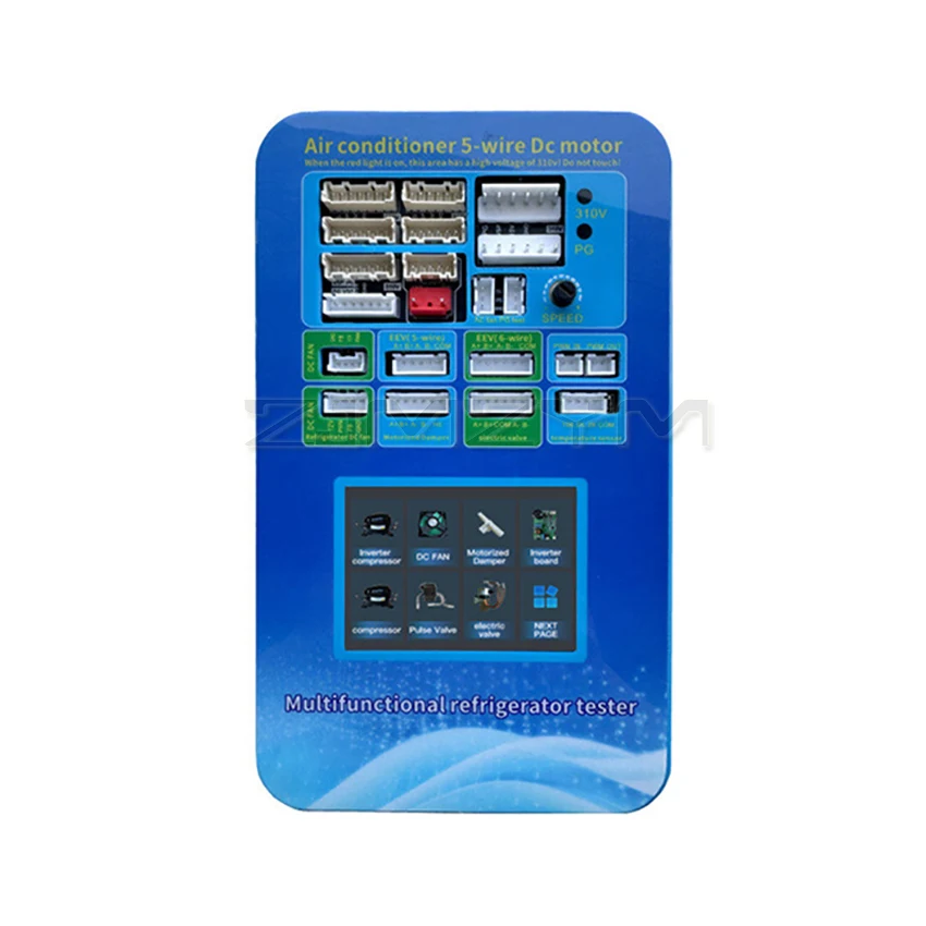 Multifunctional Refrigerator Tester With Touch Screen Used For Testing Electric Valves/Air Conditioning DC Fans