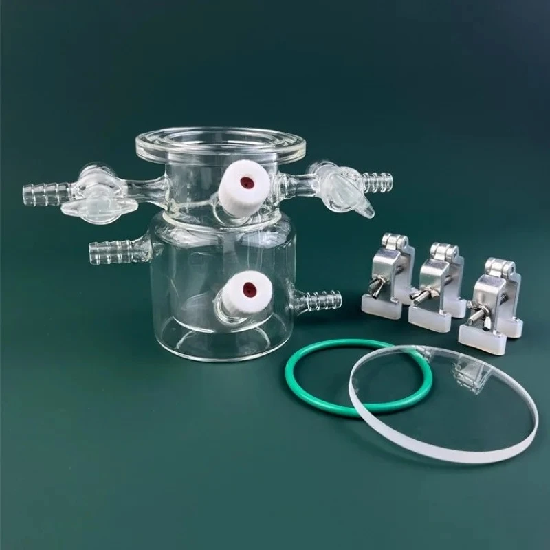 Lab Quartz Photocatalytic Reaction Instrument For H2O Splitting CO2 To Fuel Conversion - High-Efficiency Light Reactor
