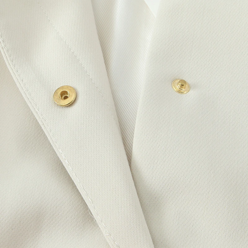 Willshela Frauen Mode Mit Gürtel Beige Einreiher Blazer Vintage Oansatz Langen Ärmeln Weibliche Chic Dame Outfits