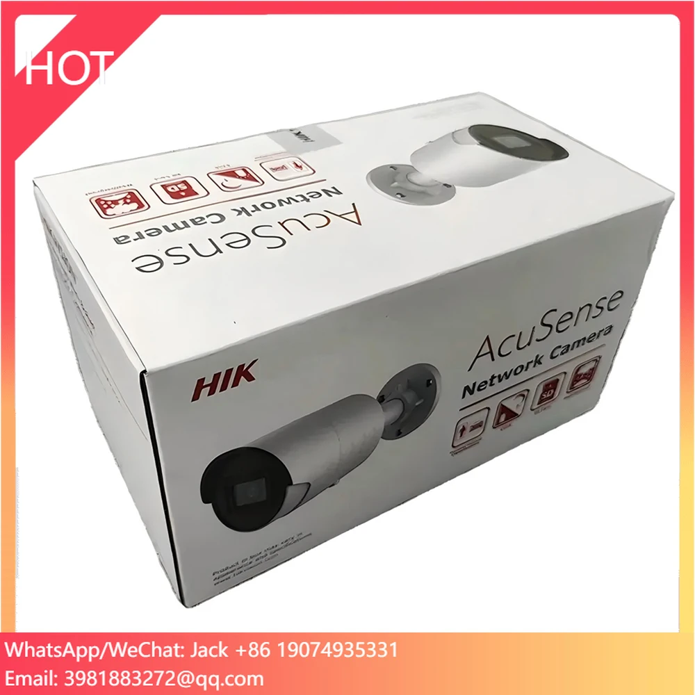 

Original Hik-vison DS-2CD2083G2-IU 8MP AcuSense IP67 Human/vehicle Detection Bullet Network Camera Outdoor