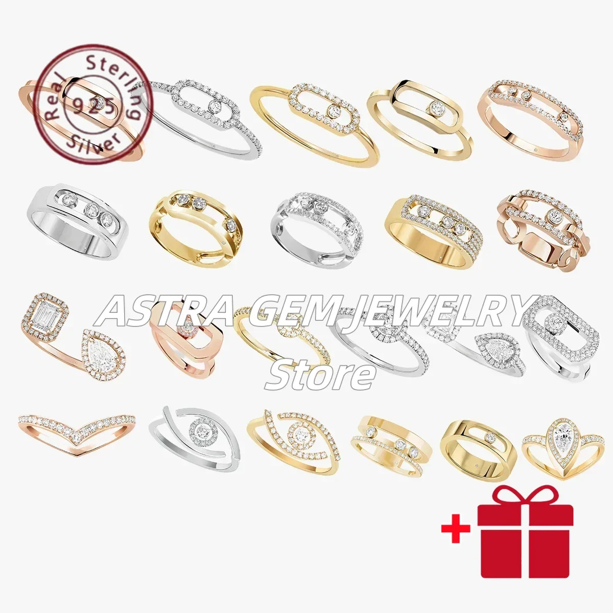 

2024 Ring Women's Jewelry Niche Design Sense Cost-Effective Light Luxury Romantic Jewelry Valentine's Day GiftFashion Accessorie