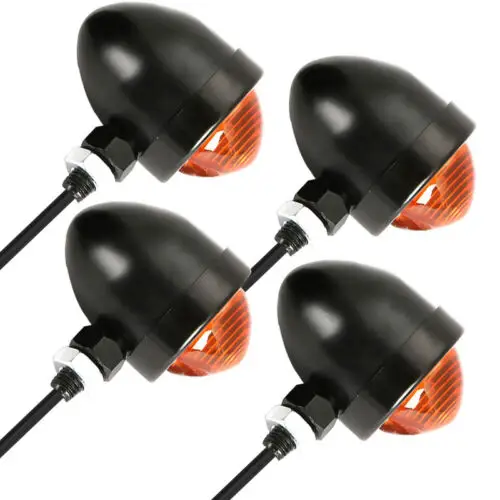 4 X Bullet Turn Signals Light For Honda VTX 1300 C R S RETRO Shadow VT750 VT1100