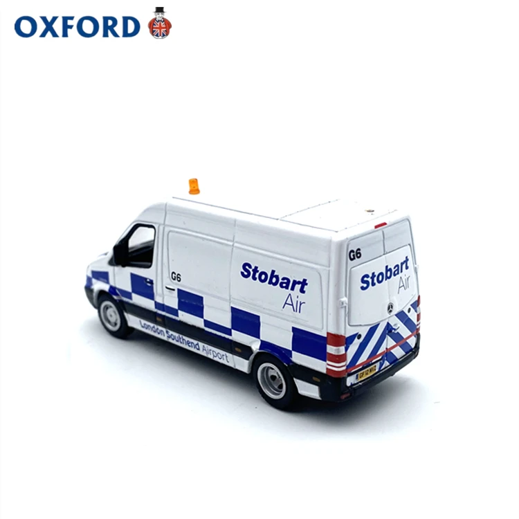 Diecast OXFORD Escala 1:76 Oxford BENZ Stolbart Van Liga Modelo de Carro Brinquedo Colecionável Presente Lembrança Display Ornamento