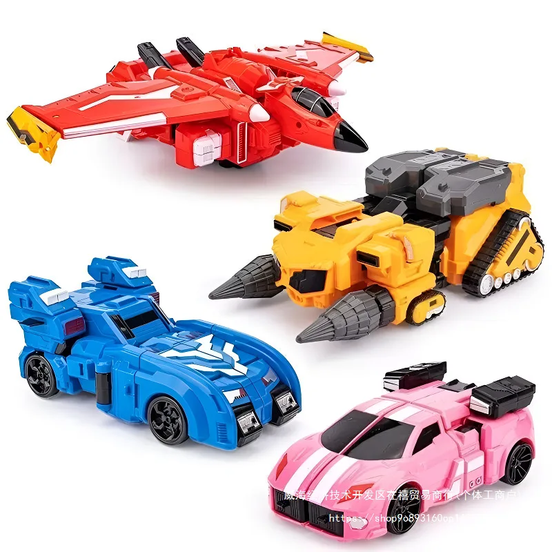 

Children's combined robot toy Mini X-Men Agent 2 Transformed Robot Car Airplane Sports Car