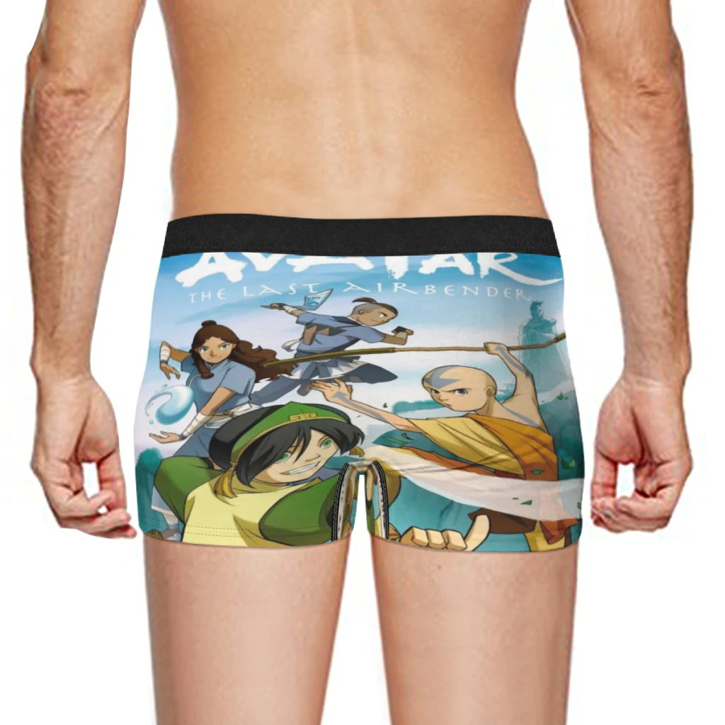 Klassieke Anime Avatar De Laatste Airbender Bokser Heren Slipje Onderbroek Mannelijke Ademende Man Boxershort Ondergoed Voor Heren