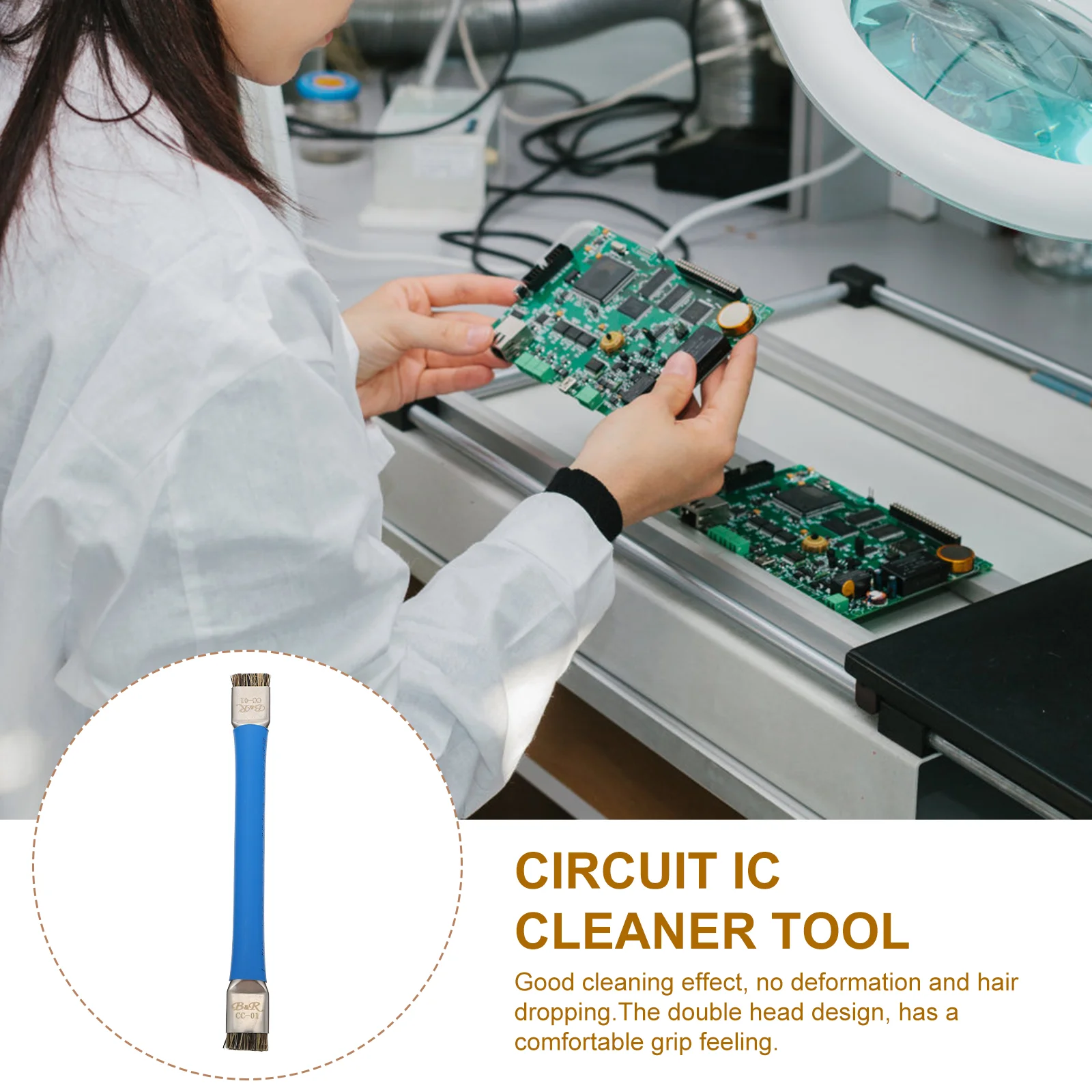 Phone Cleaning Kit Laptop Stand Brush 1350X150X100CM Circuit CUP CPU Motherboard IC Cleaner Tool