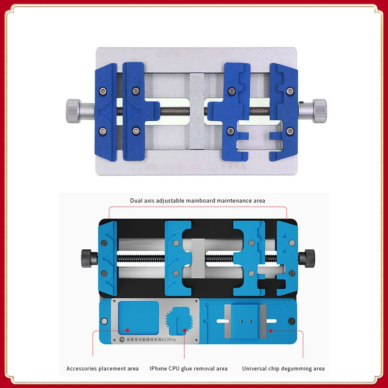 

Mijing K23 Pro Universal PCB Board Fixture For Mobile Phone Motherboard BGA IC Chip Position Soldering Repair Holder