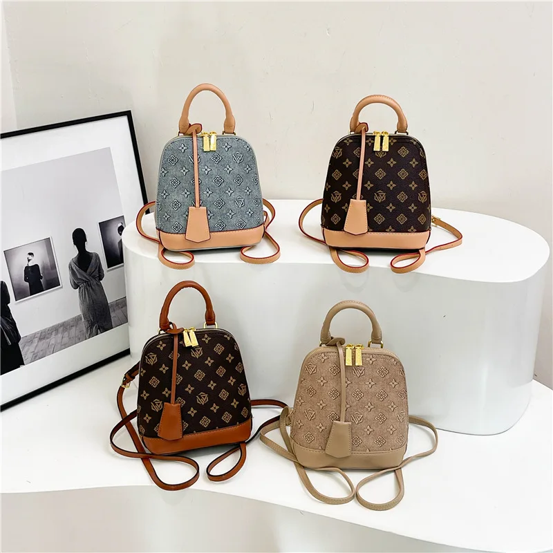 

2025 Women's Vintage Backpack, Genuine Leather Multi-way Convertible Tote, Large Capacity Daypack for Travel Work Daily Commute