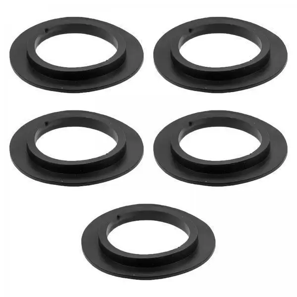 Kitchen Sink Stopper Gasket Black PVC Drain Plug Pad Waterproof Gasket Sealing Washer for Sink Strainer Basket