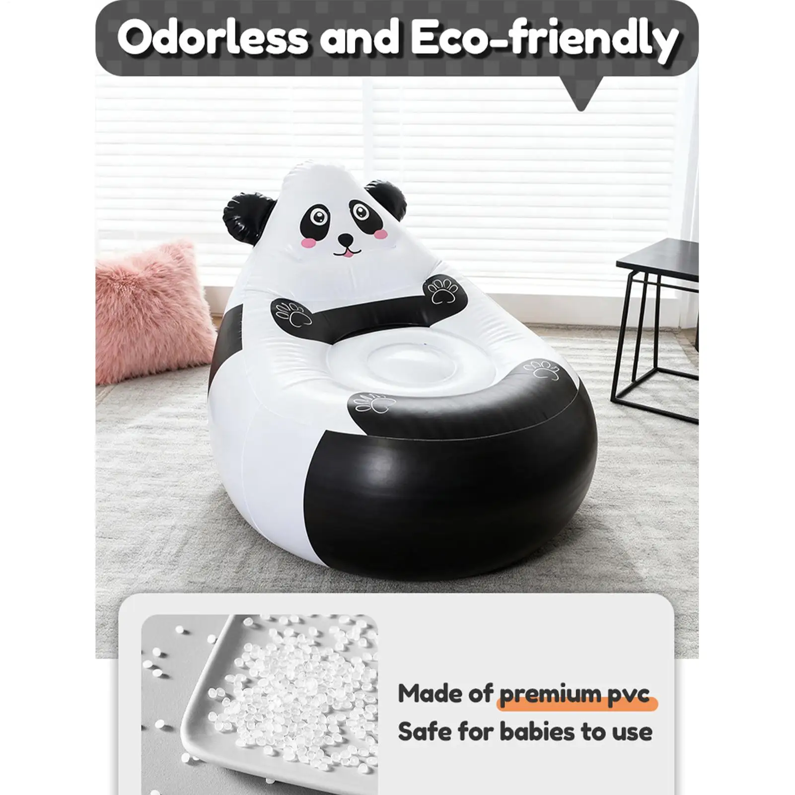 

Надувной стул, портативный стул в форме животного, уличный диван для детей, кемпинга, патио, пляжа, путешествий, дома, заднего двора, сада