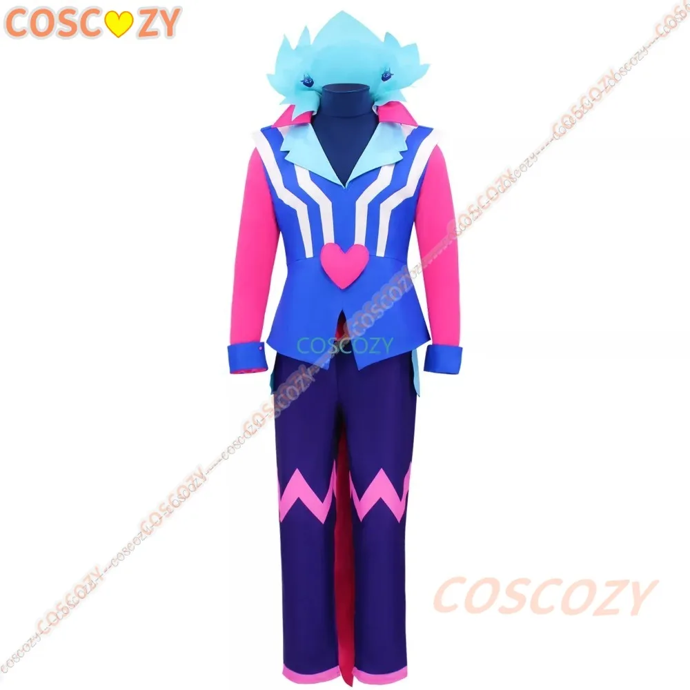 Asmodeus Ozzie Cosplay Costume Helluva King of Lust Boss Helluva Big Daddy Carnaval Halloween Fancy Suit Party Couple Uniform