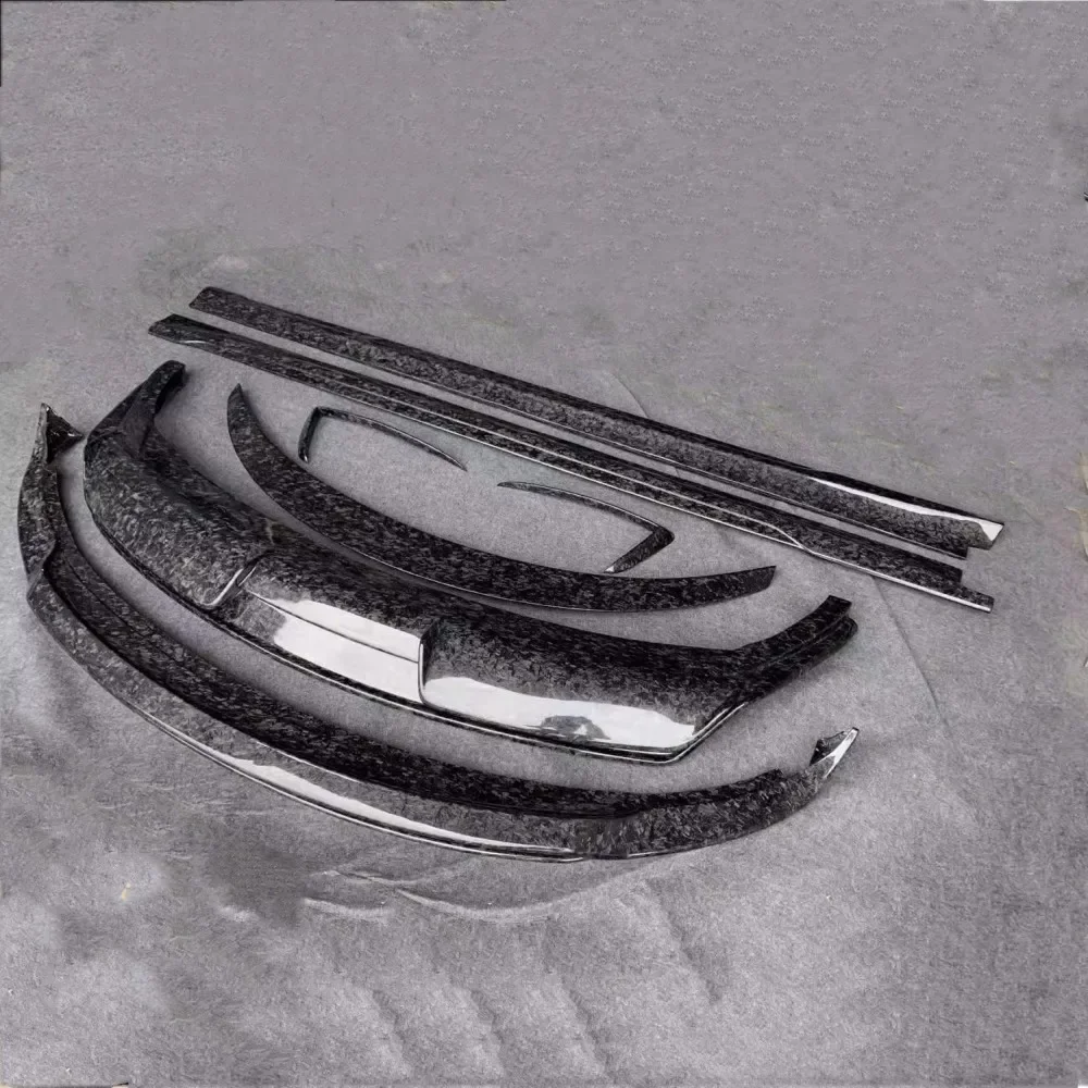 

Forge Carbon FIber Front Rear Lip Side Skirt Tail Wing Assembly For Tesla Model 3 Modified New Style Auto Accessories