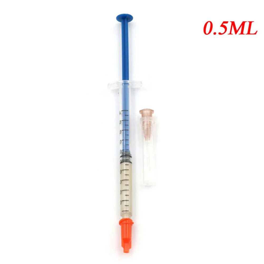 Imagem -04 - Linha de Cola de Pintura Condutora Prata Placa Adesiva Forte Processabilidade 0.2 ml 0.3 ml 0.5 ml 0.7 ml 1.0ml