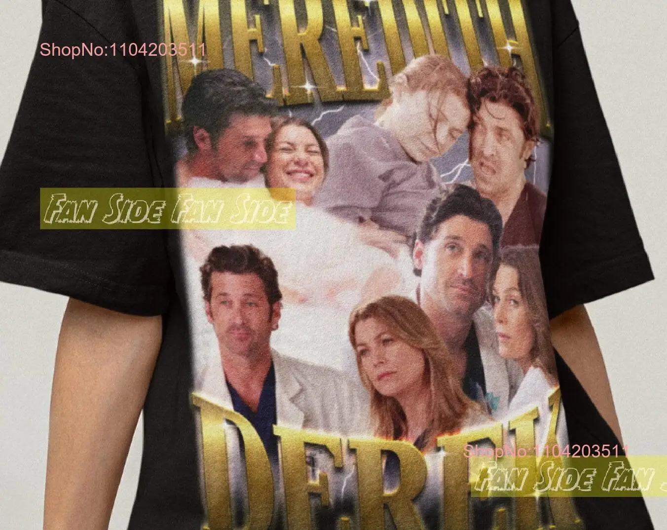 Meredith And Derek T Shirt greys anatomy sweaT grey shepherd long or short sleeves