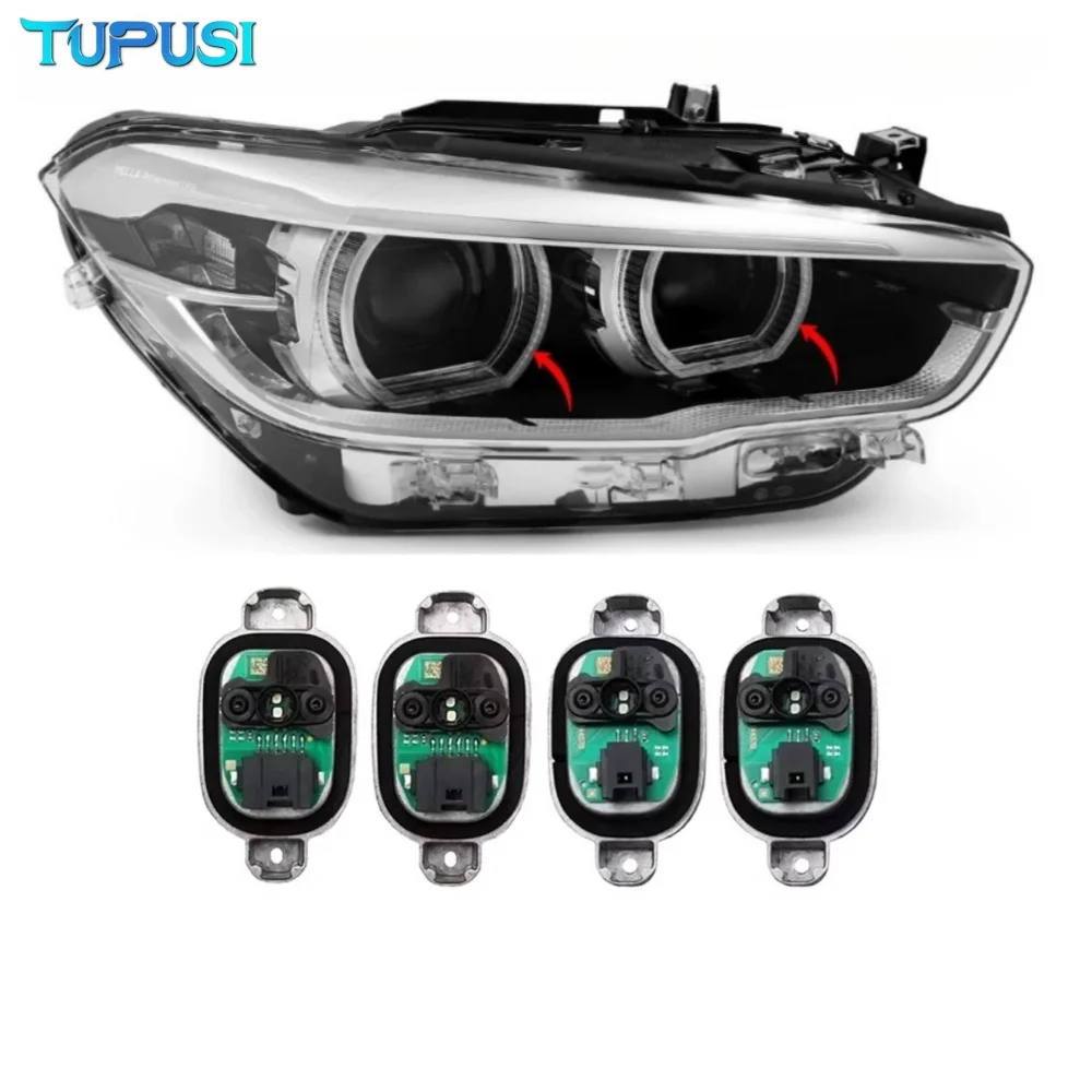 

White Yellow Angel Eyes OEM 63117428425 DRL For 2016 2017 2018 BMW 1 series F20 F21 LCI LED Headlight Daytime Running Light