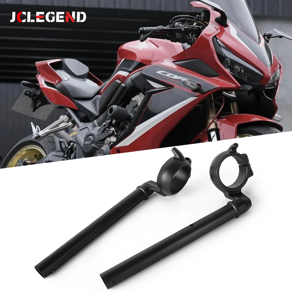

Durable Clip-on Fork Tube Handle Bar Motorcycle Handlebar Accessories Replacement for Honda CBR650R 2019-2024