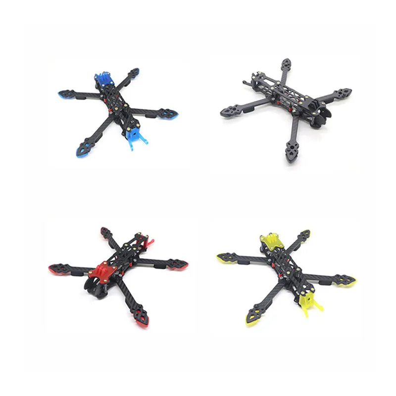 HSKRC MAK4 5/6/7 Inch Carbon Fiber Drone Frame Kit 225mm 260mm 295mm Wheelbase RC FPV Racing Quadcopter MARK4 Spare Parts