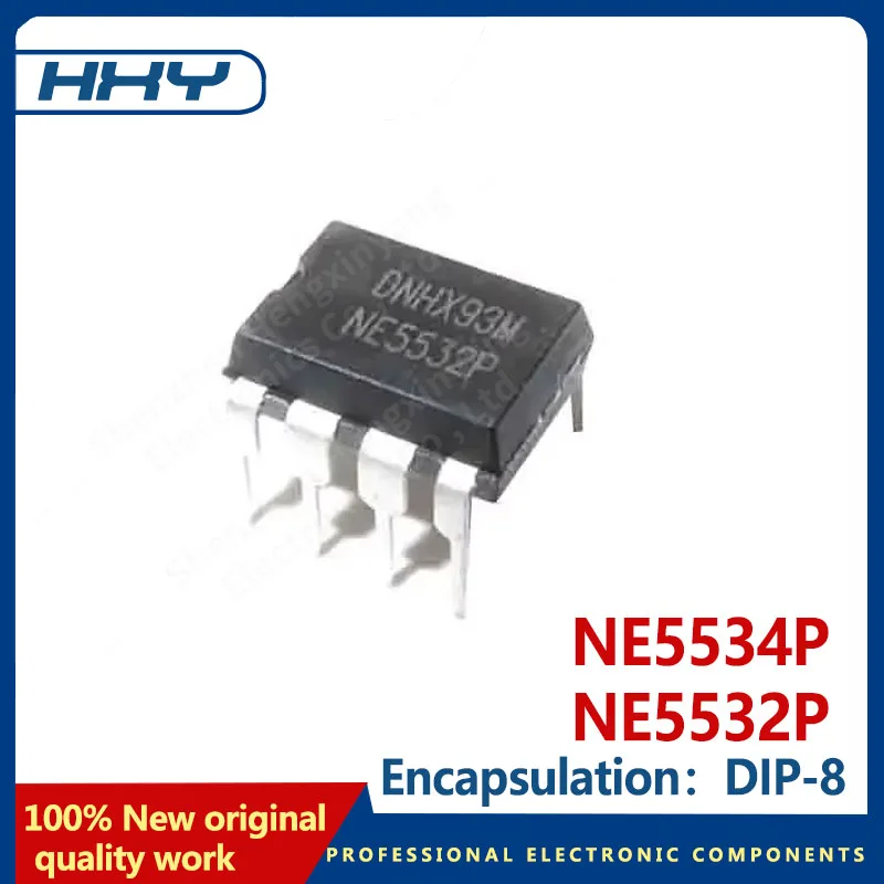 10Pcs/Lot NE5532P DIP-8 NE5532 NE5534P NE5534 DUAL LOW-NOISE OPERATIONAL AMPLIFIERS IC