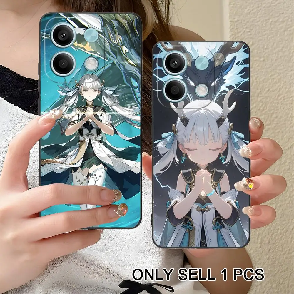 

Wuthering Waves Jinhsi Phone Case for Xiaomi Redmi 15 14 13 12 A5 3 2 1 C Plus 4G 5G Soft TPU Shockproof Cover