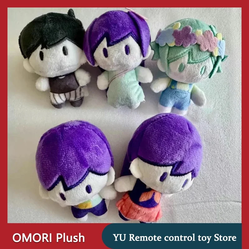 【Auf Lager】Neue OMORI Together with Friends Plüschpuppe, niedliches Anime-Zubehörspielzeug, Weihnachtsdekoration für das Schlafzimmer, Geburtstagsgeschenk