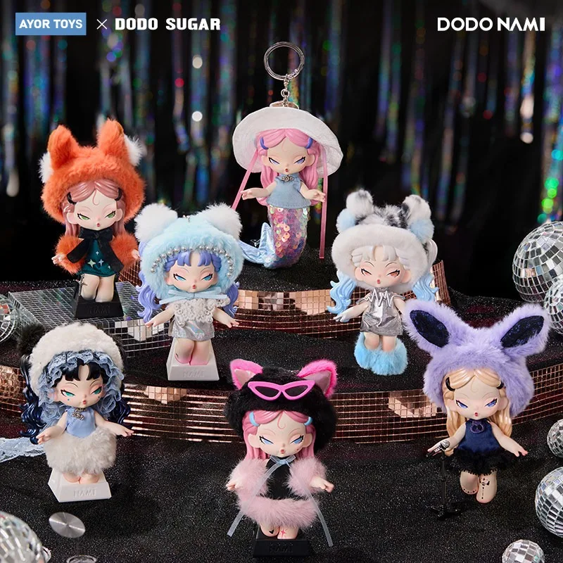 

AYOR TOYS X DODO SUGAR DODO NAMI Midnight Disco Series Blind Box New Product Trends Girl's Gift Mysterious Surprised Boxs