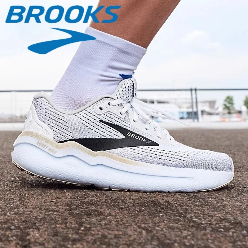 

【Top Rated】Brooks Ghost Max 2 Men - Soft Foam Midsole Durable Outsole - Daily Running Walking Recovery - Wide Size
