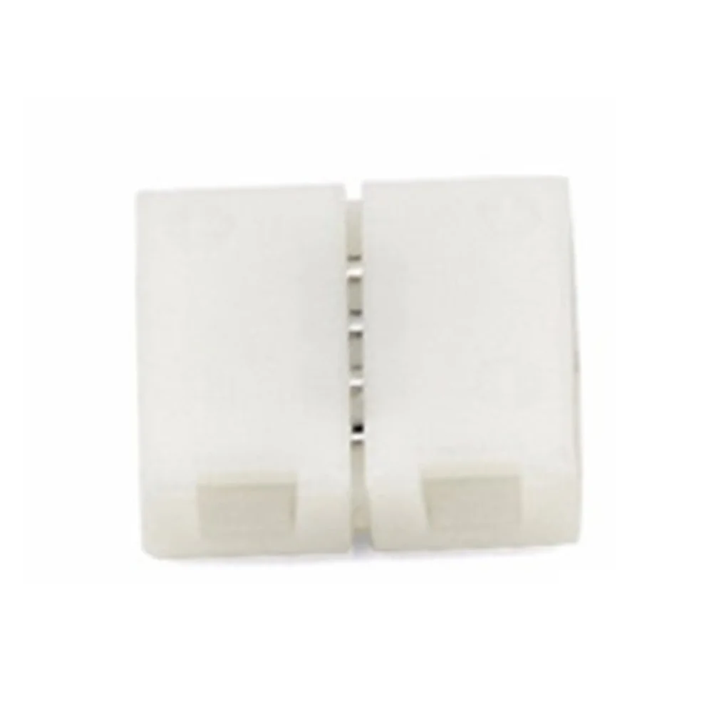 10 peças 5050 4 pinos rgb tira de luz conector clipe fivela para adaptador de fita led fornecimento material abs iluminação flexível