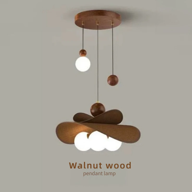 French Retro Restaurant Pendant Light Antique Magic Bean Lamp Bedroom Master Bedroom Minimalist Creative Art Lighting Fixtures