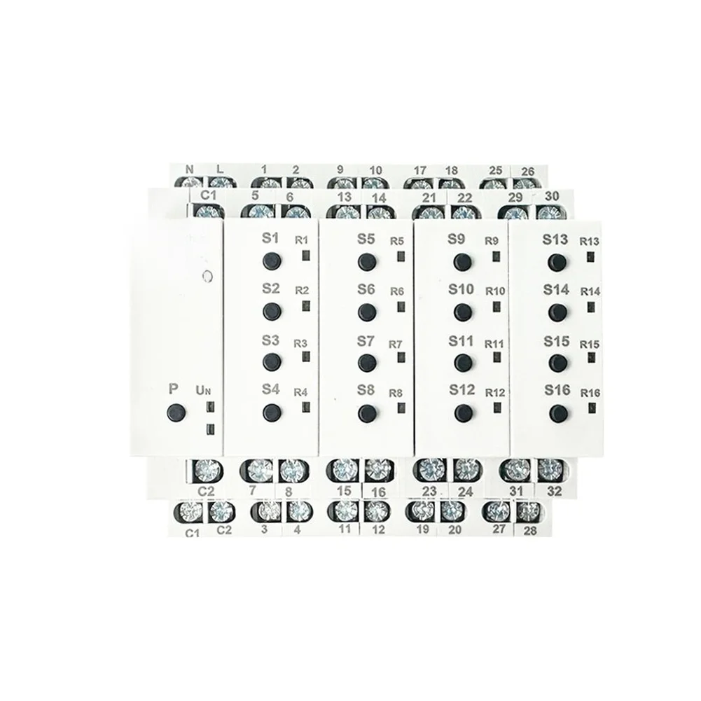 For ZIGBEE Smart Switch Module with Multi Channel Timer for For TUYA AC 100-240V 20A Remote Control White 9x9x6.5cm