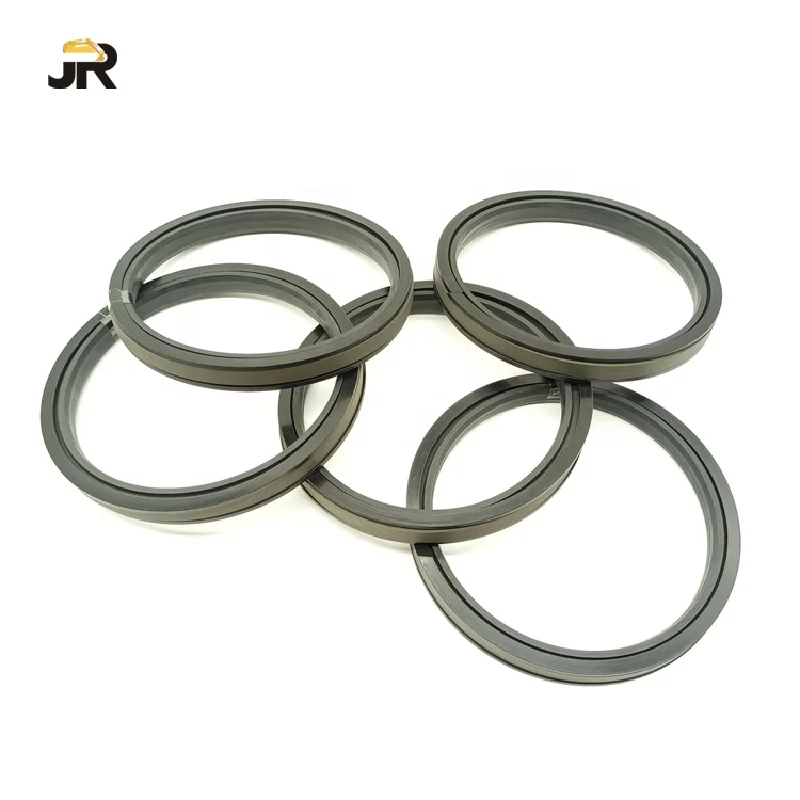 SPGW P502 170 Brown PTFE Hydraulic Cylinder Piston Rod Oil Seal Excavator NBR POM Waterproof Hydraulic Seal