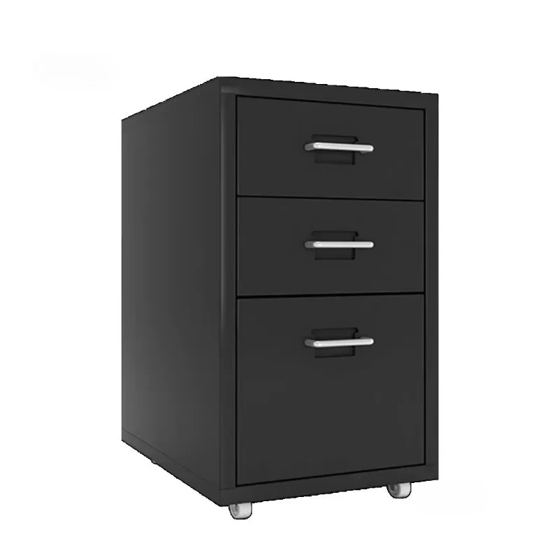 Iron Storage Filing Cabinets File Organization Storage Cabinets with Wheels Multi-layer Mobile File Cabinets for Living Room