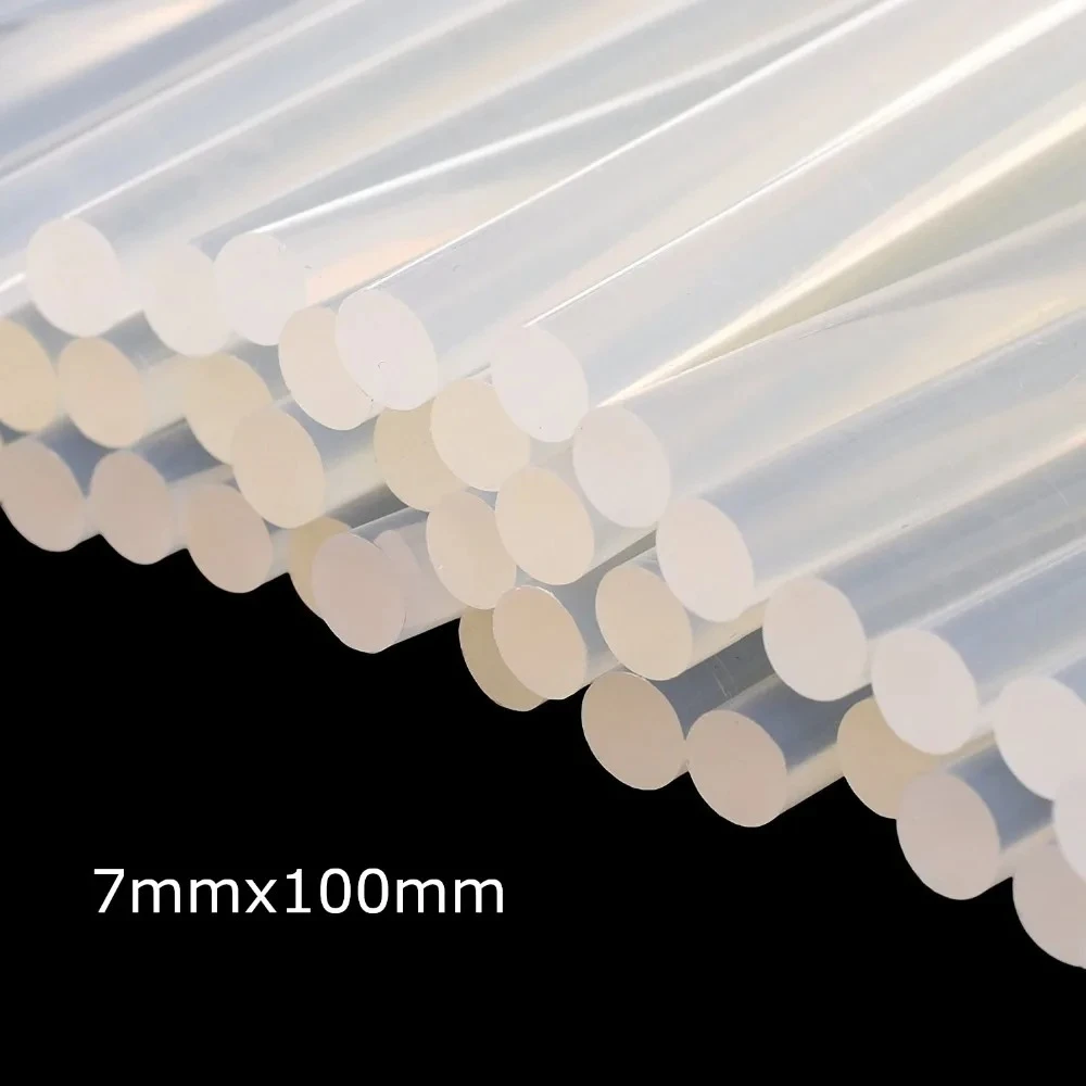 30pcs/Set 7mmx100mm Hot Melt  Glue Sticks Craft Hand Repair Tools for Glue Gun DIY Art Alloy Accessories