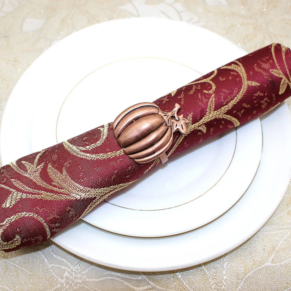 

Pumpkin Napkin Halloween Thanksgiving Fall Decor Kitchen Bar Halloween Napkin Holder Accessories Rustic Design