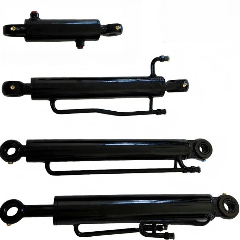 Excavator Hydraulic Cylinder Boom Bucket Dozer Blade Oil Cylinder Universal Replacement Parts for Various Construction Diggers