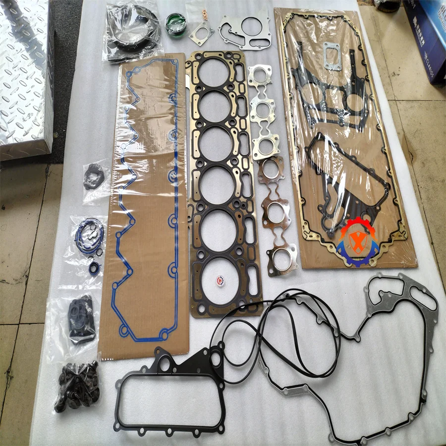 Excavator Engine Ovehaul  Parts Head Gasket 107-7382 1077382 Gasket Kit Install on C7.1 Engine