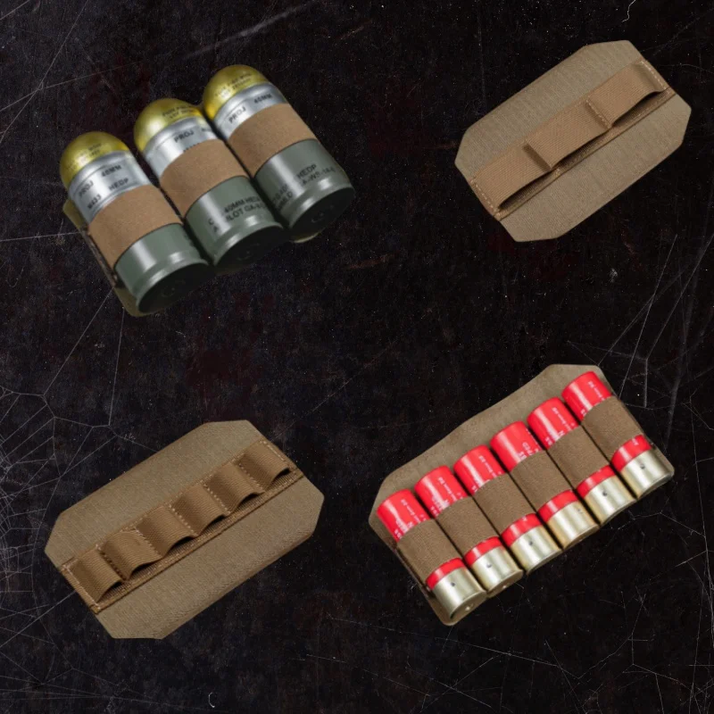 

Portable Tactical Loop Panel Drop Pouch Insert 3/6 Hole Bulk Bullet Organizer Storage Bag For MK2 MK3 MK4 Chest Rig Hunting Vest