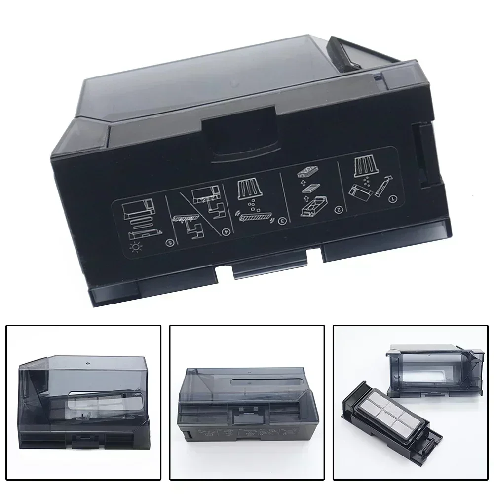 

1PC ABS Dust Container Effectively Capture Fine Dust Particles Dust Box For Ecovacs X8, X8 For Pro For Plus,X8 Pro For Omni T80